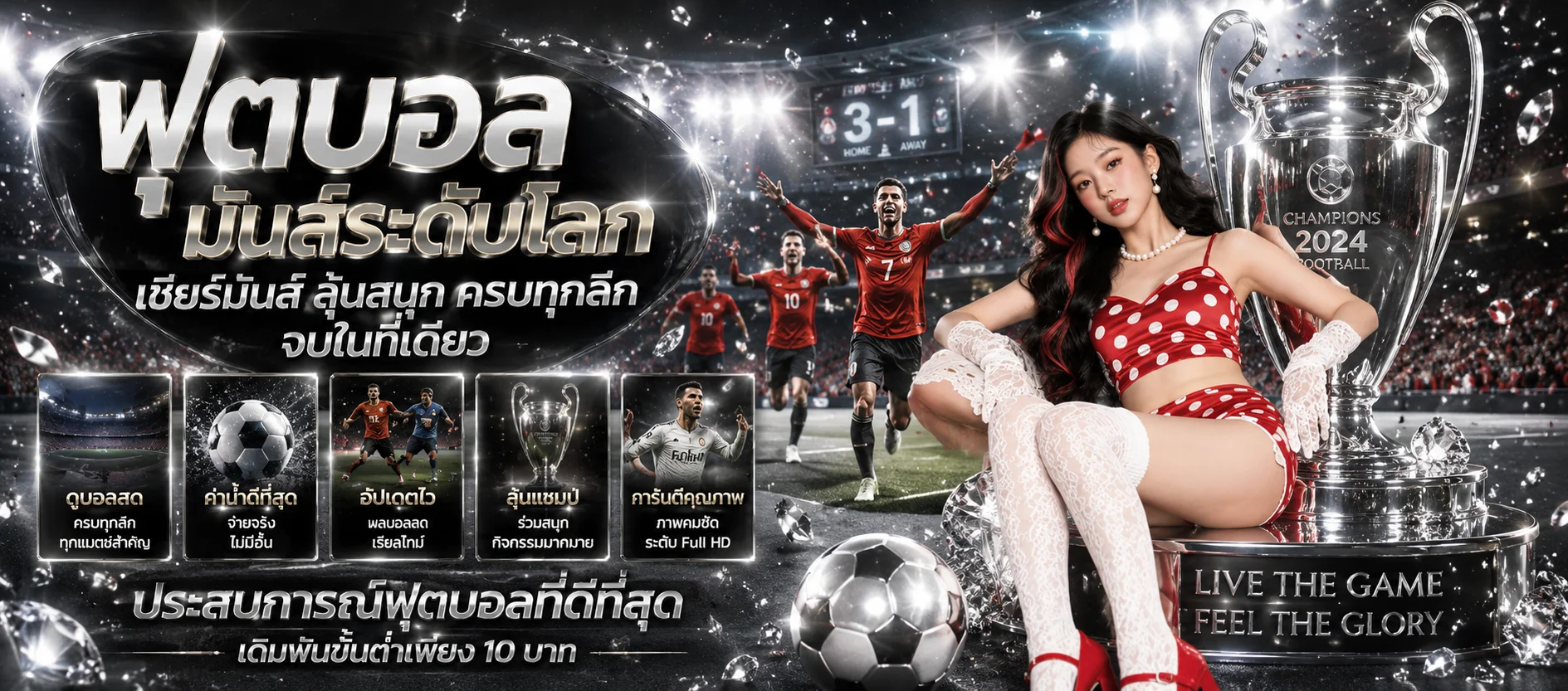แทงบอลออนไลน์ UFAKEY777 ราคาดีจาก UFABET เว็บตรง ครบทุกลีก
